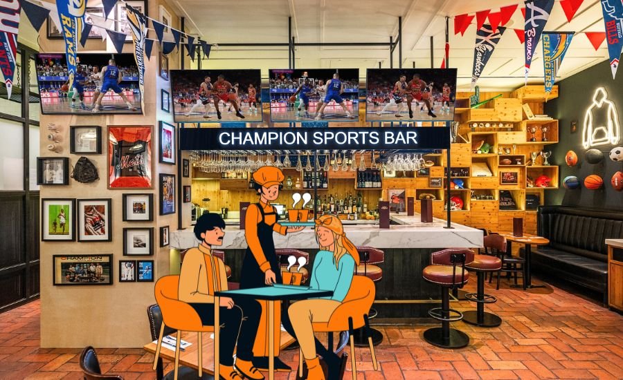 champions sports bar