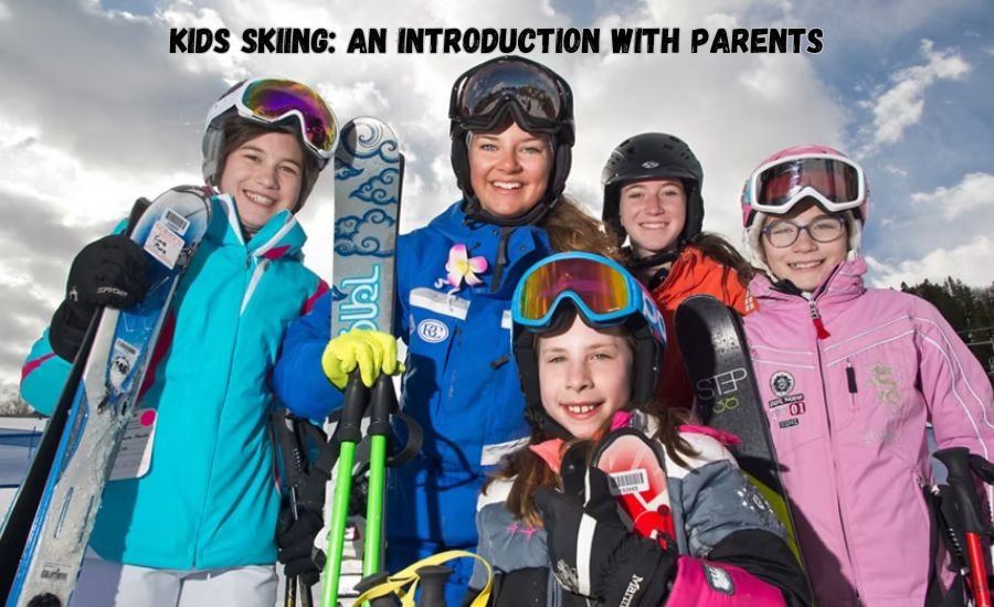 kids skiing