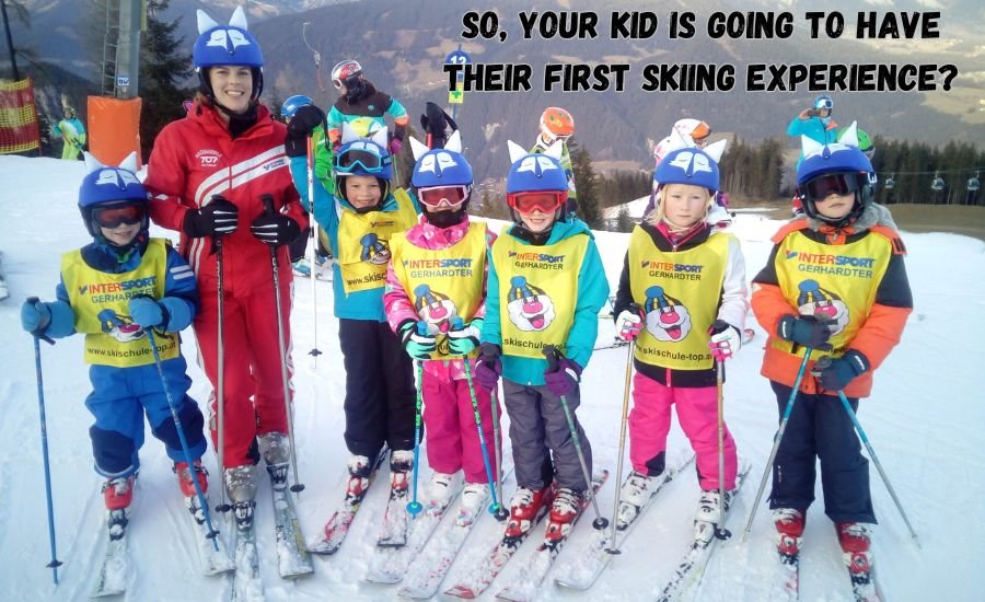 kids skiing